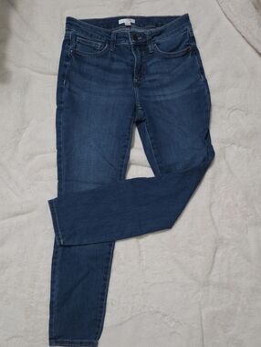 LC Lauren Conrad Indigo Ankle Skinny Jeans